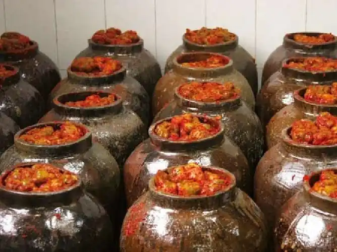 振东小学207班第七小组研学之旅——蓝印花布,榨菜腌制