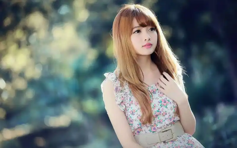 可爱甜美日系少女唯美高清桌面壁纸