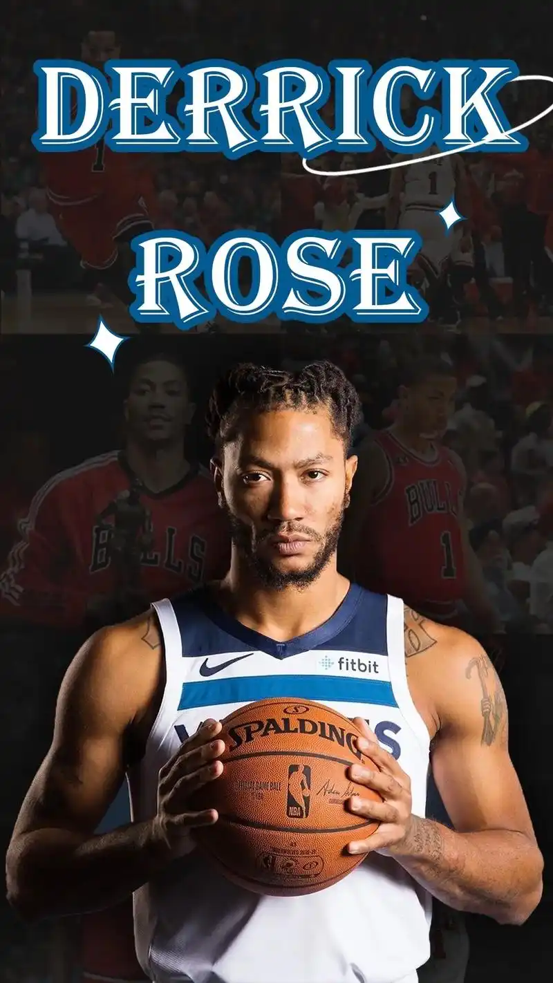 "永不凋零"#罗斯 #罗斯壁纸 #nba球星壁纸 #球星壁纸 - 抖音