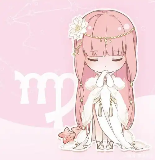 奇迹暖暖十二星座q版人物合集,服装不够,头像来凑!