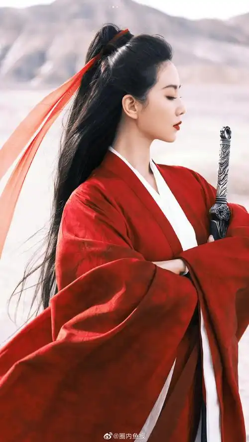 刘诗诗古装好飒 红衣女侠风造型亮眼|古装|女侠|刘诗诗_新浪新闻