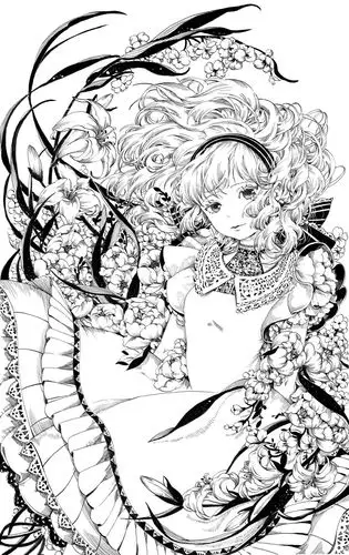 美到让人窒息的唯美画风震撼来袭新书推荐插画