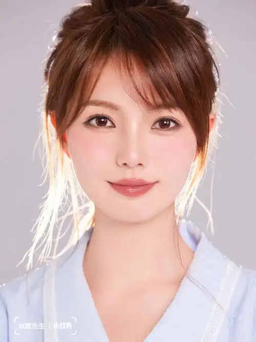 angelababy早期形象仿妆画出混血感