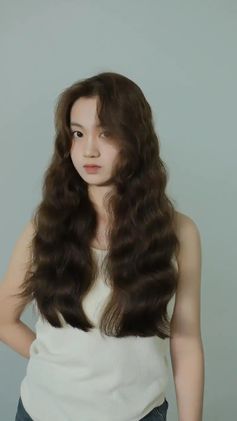 中长发女生烫发必参考发型 没有之一 法式烫发太美了 - 抖音