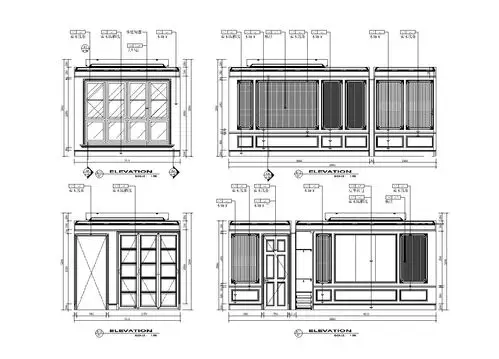 [吉林]欧式风格恒大华府样板房装修施工图(附效果图)