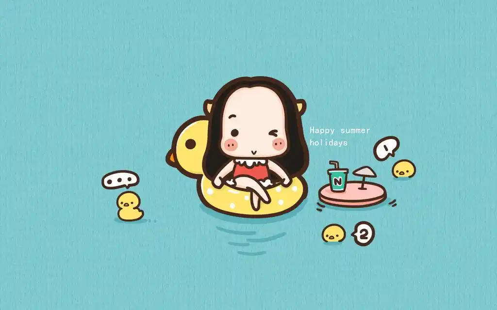 卡哇伊可爱牛轰轰卡通壁纸,高清图片,电脑桌面-壁纸族