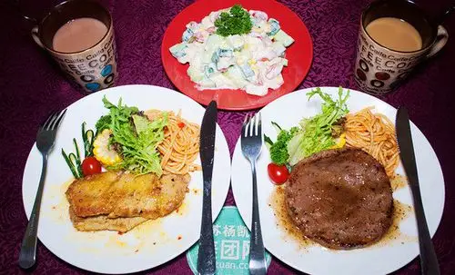 【休闲时光】西餐双人餐,提供免费wifi,精致美味,幸福滋味