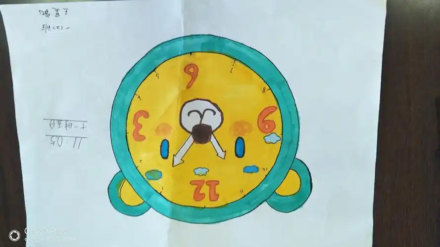 一(2)班钟表特色作业