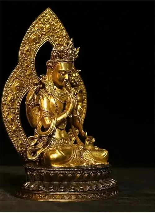 藏品| 藏传佛造像 - 四臂观音像