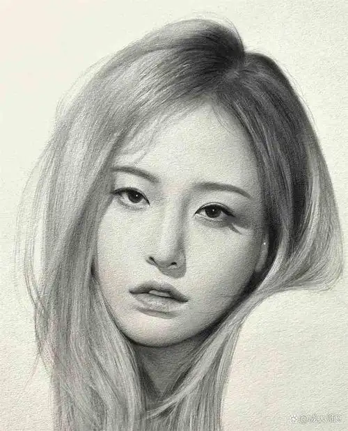 人物肖像素描画就这么画,你也可学得很好!