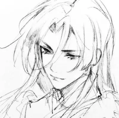 侧脸古风动漫头像