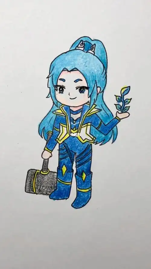 唐三的手绘版本来喽,超级简单又好看!