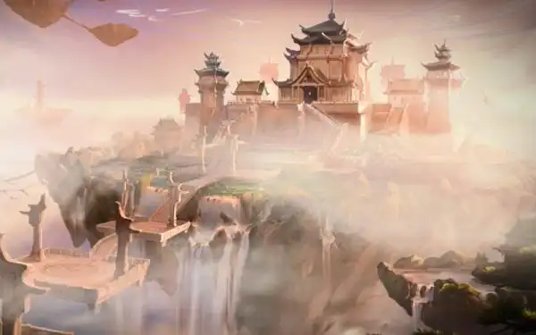 仙剑奇侠传五还原蜀山全貌3d悬空主城曝光