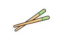 幼儿园筷子简笔画