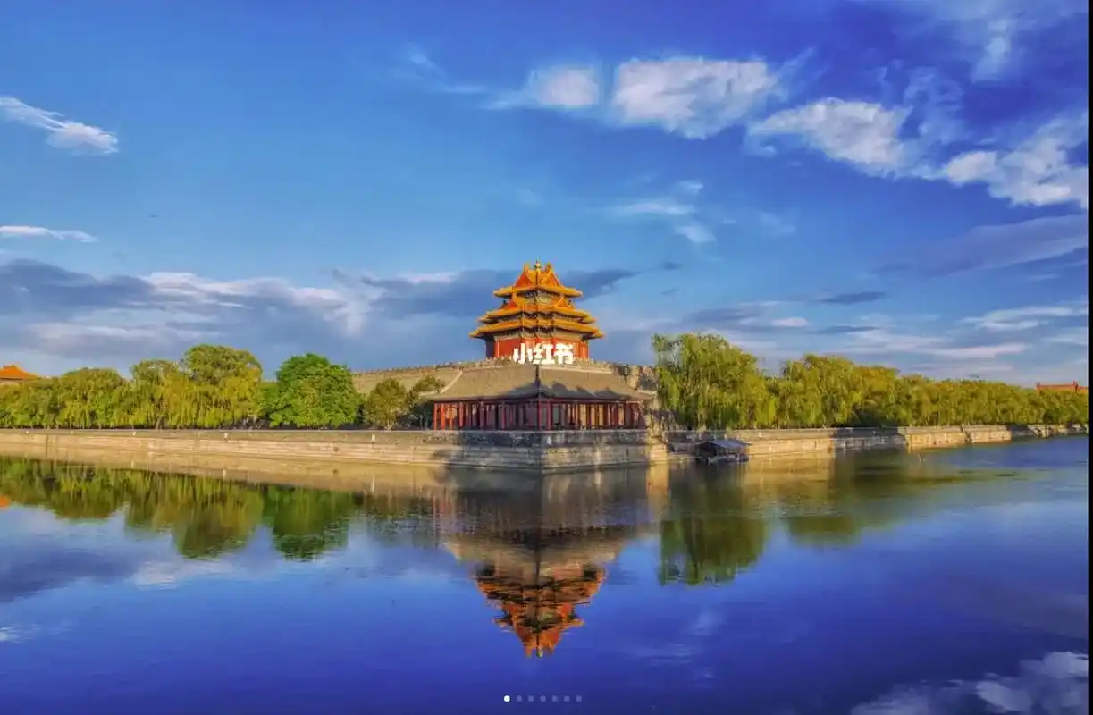 北京故宫紫禁城景色 北京故宫,古色古香的紫禁城,单从外观来看,就能