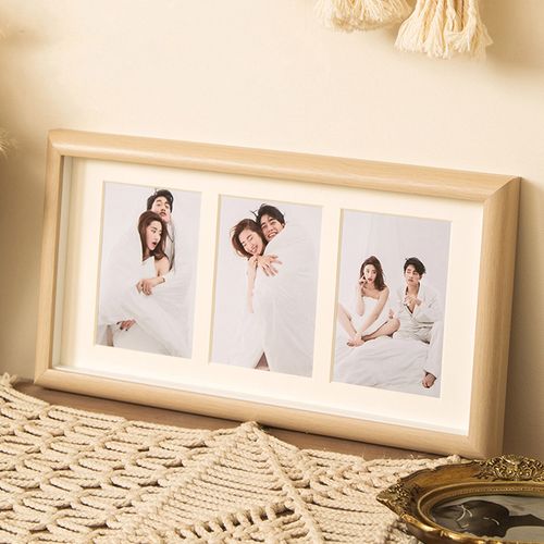 照片床头婚纱照画框挂墙相框双框组合相片摆台相框