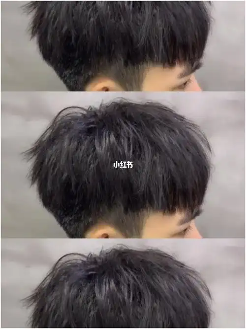 女朋友都喜欢的男生发型男士自然纹理碎盖