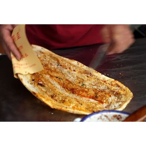 宜享健康湖北荆州沙市公安特产锅盔饼 锅块饼 锅块猪肉馅全芝麻