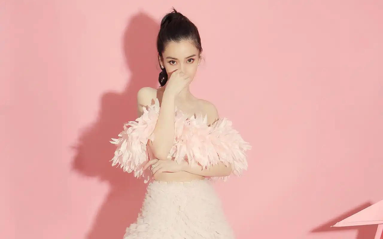 angelababy粉裙性感高清桌面壁纸高清大图预览1920x1200_大陆明星下载