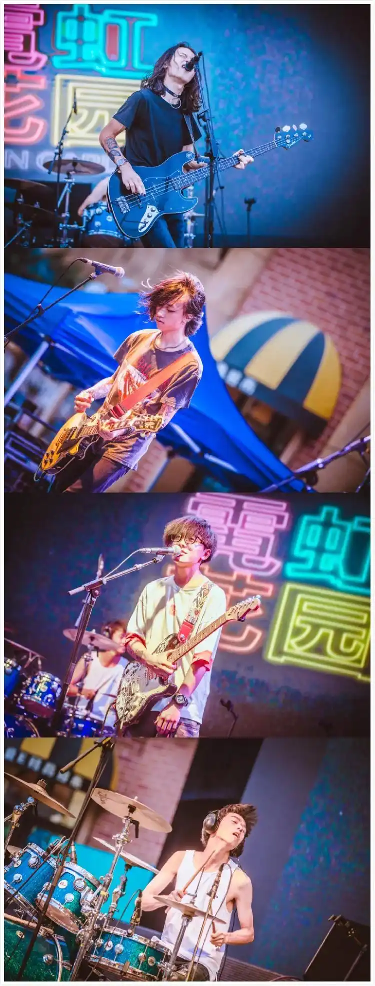 "霓虹花园"去年曾获萧敬腾力赞"地道中国摇滚"