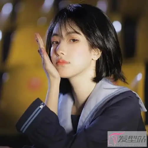 上班上学通用短发个性bobo清新减龄