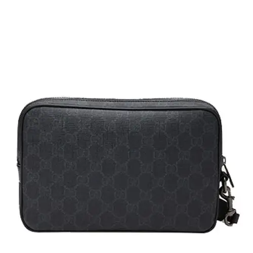 【包邮包税】gucci/古驰 男款pvc牛皮手拿包 337082 kgdhr 1078