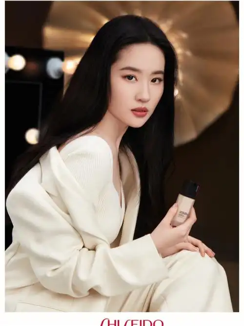 刘亦菲资生堂广告存货