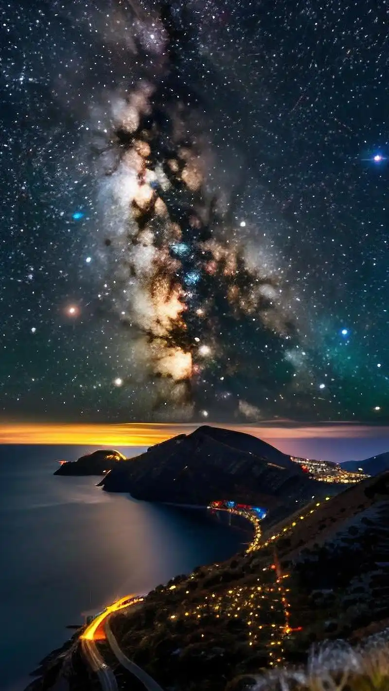 908k超清夜空壁纸,手机竖屏专属95