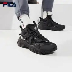 fila斐乐老爹鞋猫爪鞋5代中帮保暖运动鞋女鞋2024新款休闲鞋男鞋