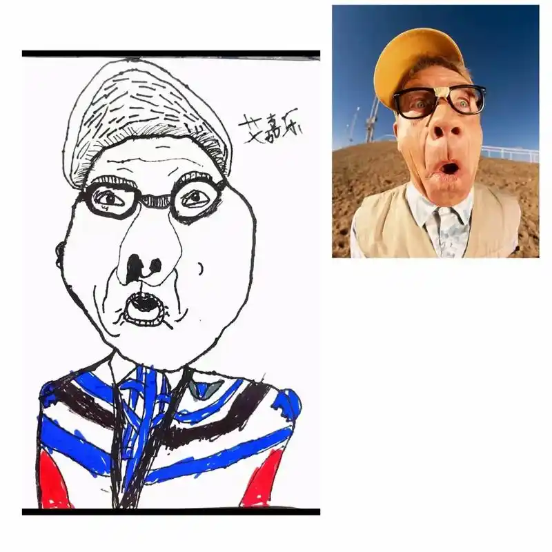 夸张的人物表情