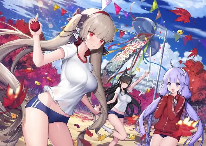 秋季打工碧蓝航线秋季插画比赛碧蓝航线z23