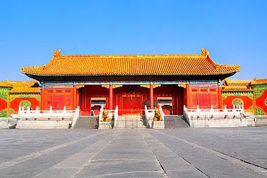 北京故宫乾清门
