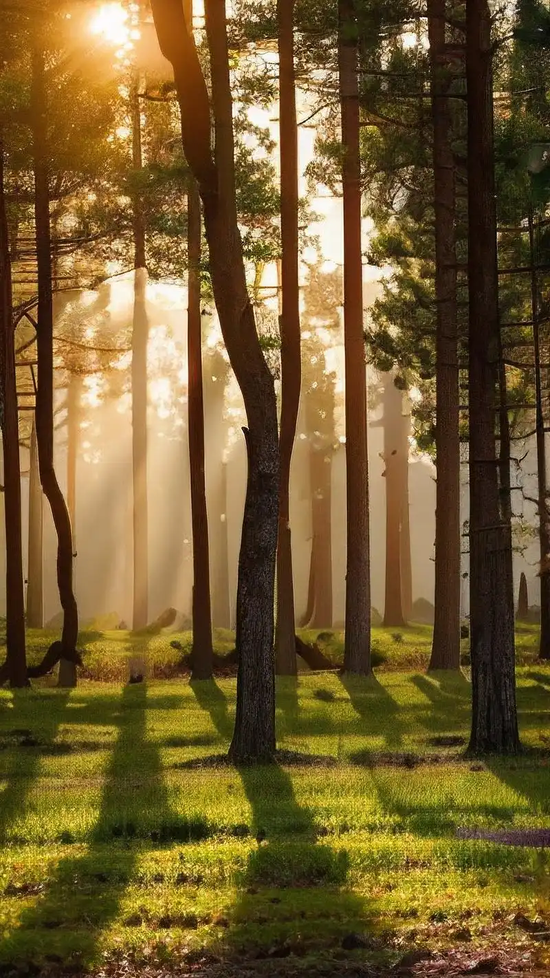 99绿色生态森林背景壁纸精选98