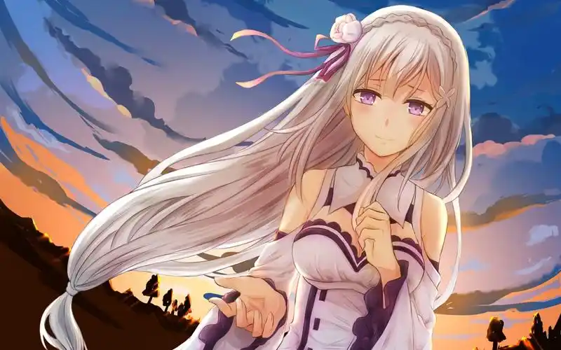 从零开始的异世界生活爱蜜莉雅壁纸高清大图预览1280x800_卡通动漫