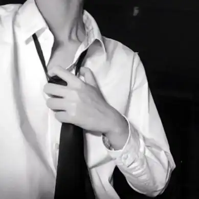 白色衬衫男头像,男生头像图片