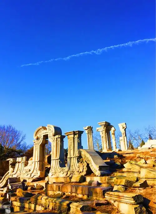 冬日圆明园--游园随拍-郭成群 - 美篇