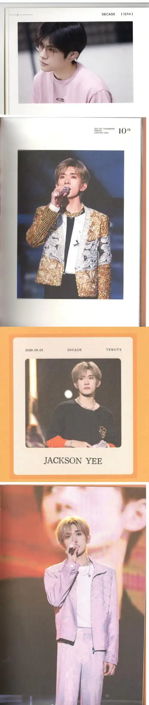 易烊千玺十周年纪念专辑写真##tfboys十周年纪念专辑写真