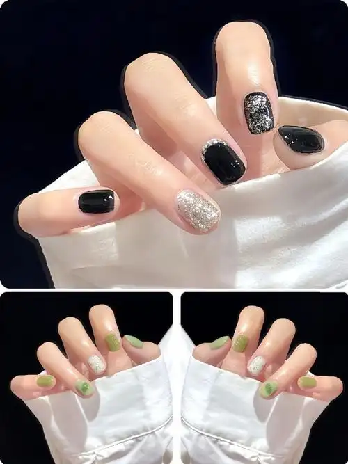 适合夏天的小短甲 美甲推荐