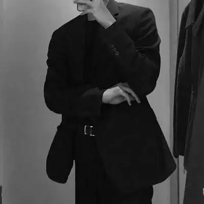 男生不露脸衬衫头像