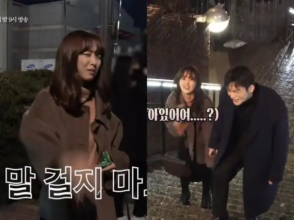 韩剧《某一天灭亡》徐仁国亲吻朴宝英真实情况,雨太大唯美感全失