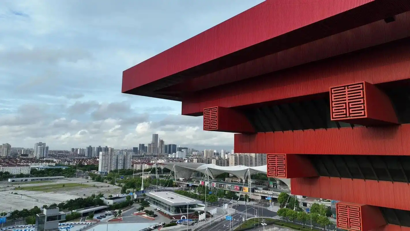 位于上海市浦东新区上南路的中华艺术宫,就是之 - 抖音