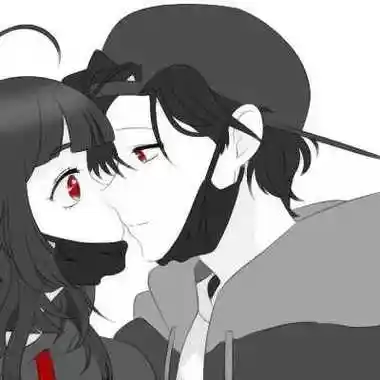 高冷帅气动漫恋人头像,情侣头像图片-回车桌面