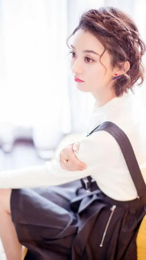 赵丽颖短发高清美腻图片