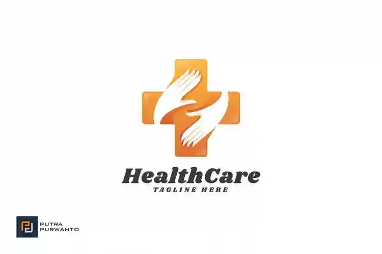 医疗保健品牌适用logo商标设计模板healthcare–logotemplate