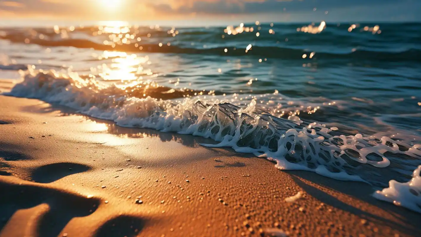 夏日沙滩海景背景图集🏖️