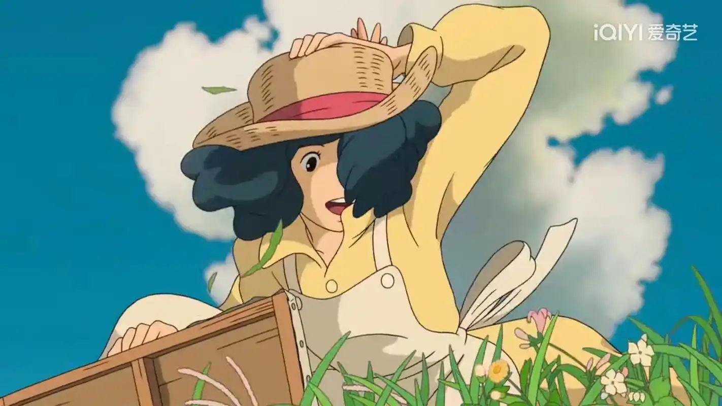 秋天到了,起风了#宫崎骏动漫  - 抖音