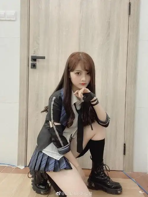 偶像美少女gnz48陈佳莹写真美照好可爱