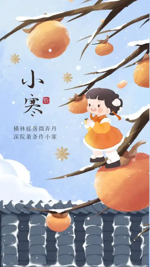 二十四节气小寒踏雪寻梅春日在望