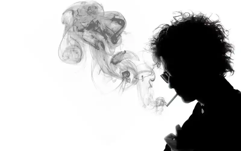 设计,轮廓,抽烟,musician,bob dylan,silhouette,smoking,壁纸,高清