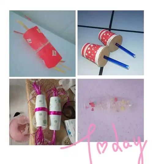 "停课不停学"阶段性学科兴趣活动制作打击乐器——沙锤.